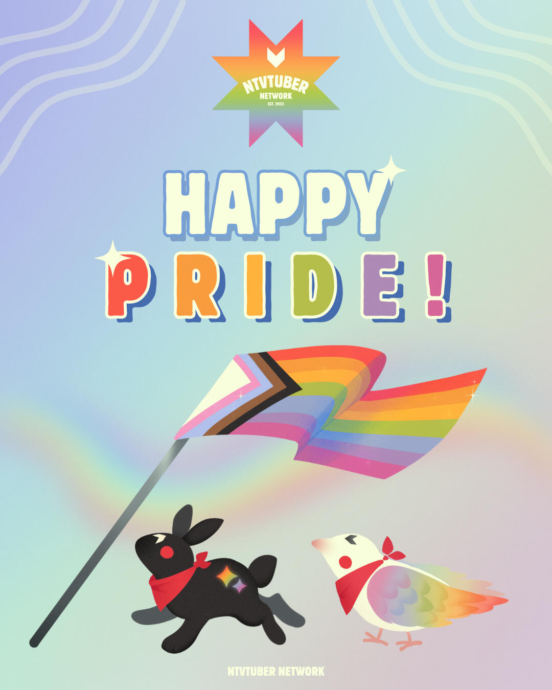 Pride Graphic for the NTVtuber Network (Instagram) Pride Graphic for the NTVtuber Network (Instagram)